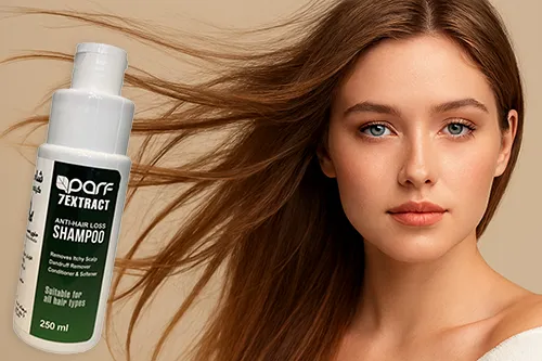 سلامتی موهای شما با شامپو هفت گیاه پارف